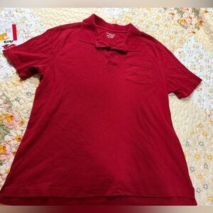 Croft & Barrow Rich Red Easy Care Shirt